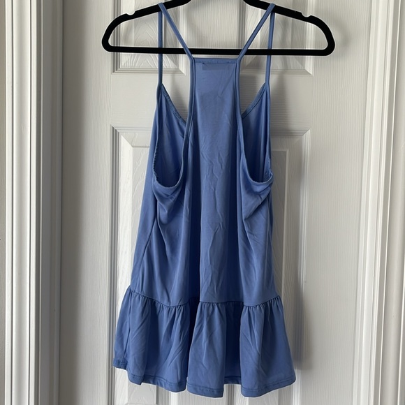 ee:some Racerback Tank Top with Ruffle at bottom NWT - Picture 2 of 3